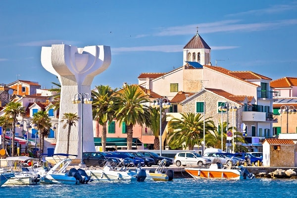 Lacné apartmány Vodice