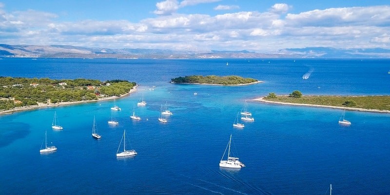 Robinsonova dovolenka v Chorvátsku na ostrovoch Drvenik Veli a Drvenik Mali