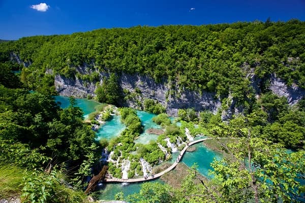 Plitvické jazerá, Chorvátsko