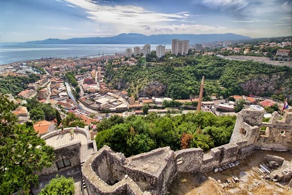 Hrad Trsat - Rijeka, Chorvátsko