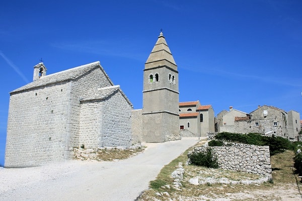 Lubenice - ostrov Cres, Chorvátsko
