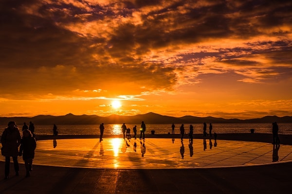 Morský orgán a pozdrav slnka - Zadar, Chorvátsko