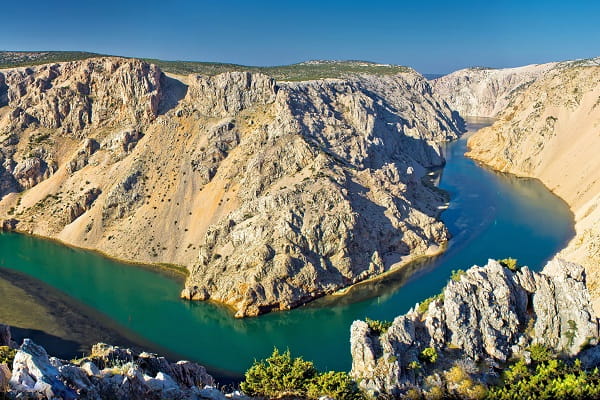 Zrmanja kaňon, Chorvátsko
