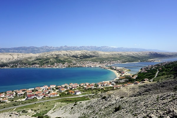 soľ na ostrove Pag, Chorvátsko