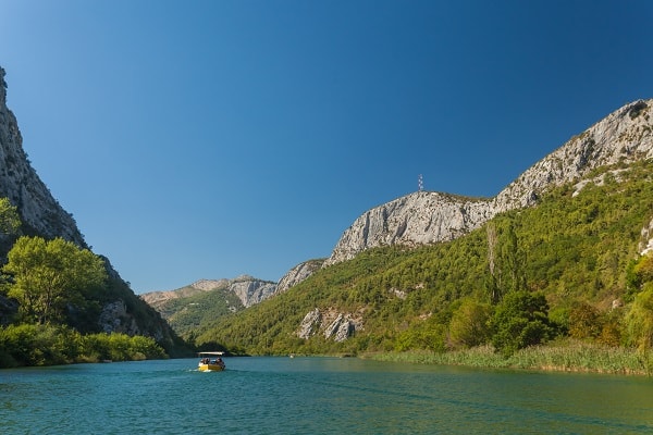 Cetina rieka kaňon, Chorvátsko