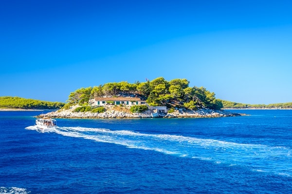Ostrovy Paklinski - Hvar, Chorvátsko
