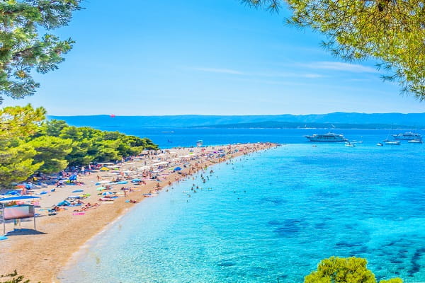 Zlatni rat – Bol, Brač, Chorvátsko