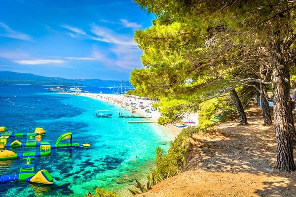 Zlatni rat – Bol, Brač, Chorvátsko