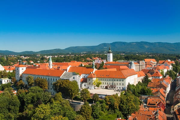 Horné mesto Záhreb, Chorvátsko