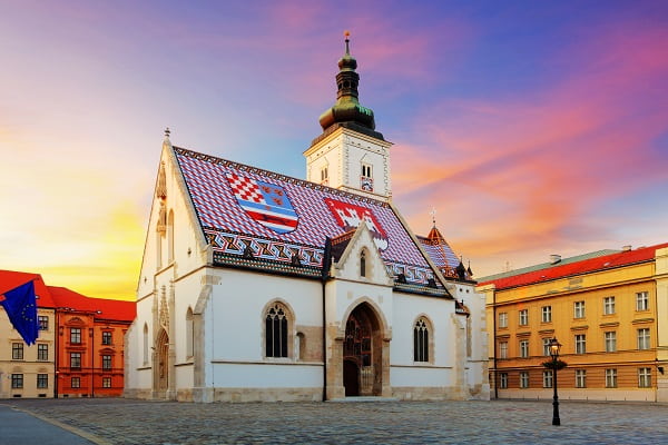 Horné mesto Záhreb, Chorvátsko